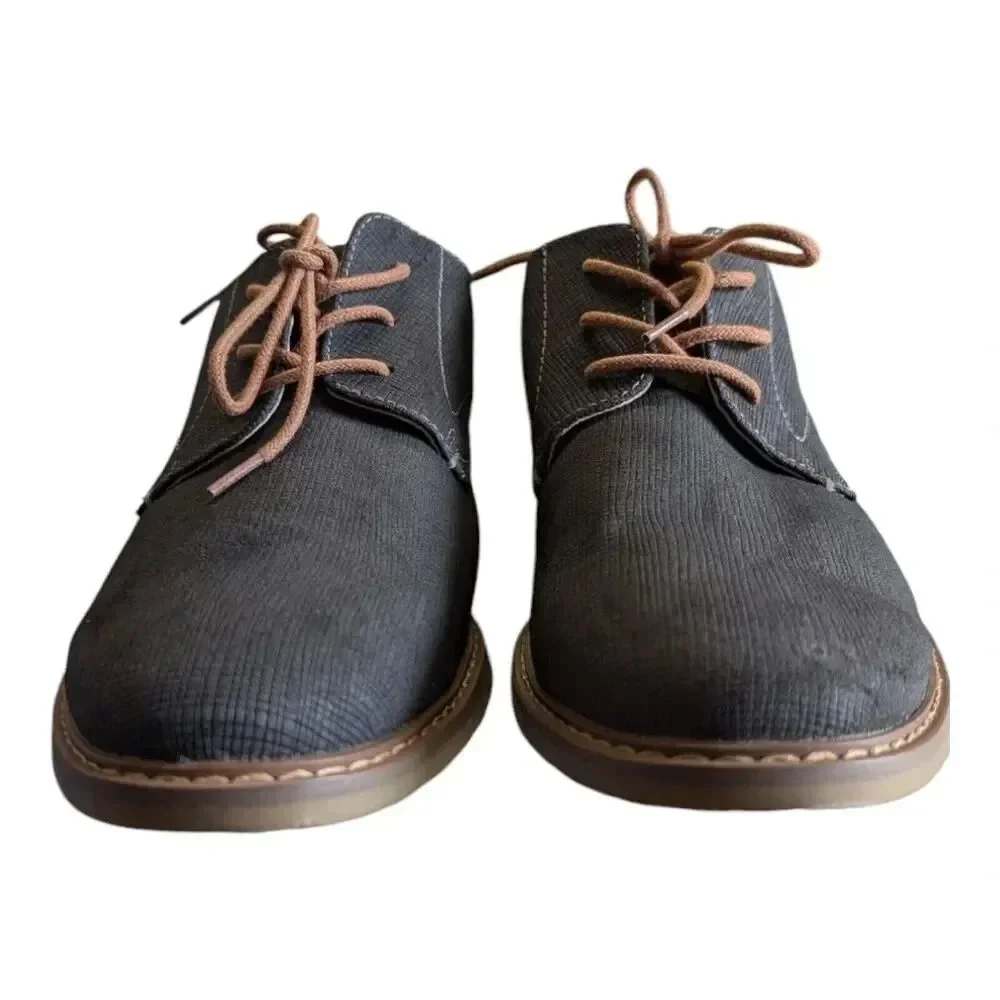 Restoration Royce Oxford Business Casual Brown Lace Mens Dress Shoes Size 8.5M